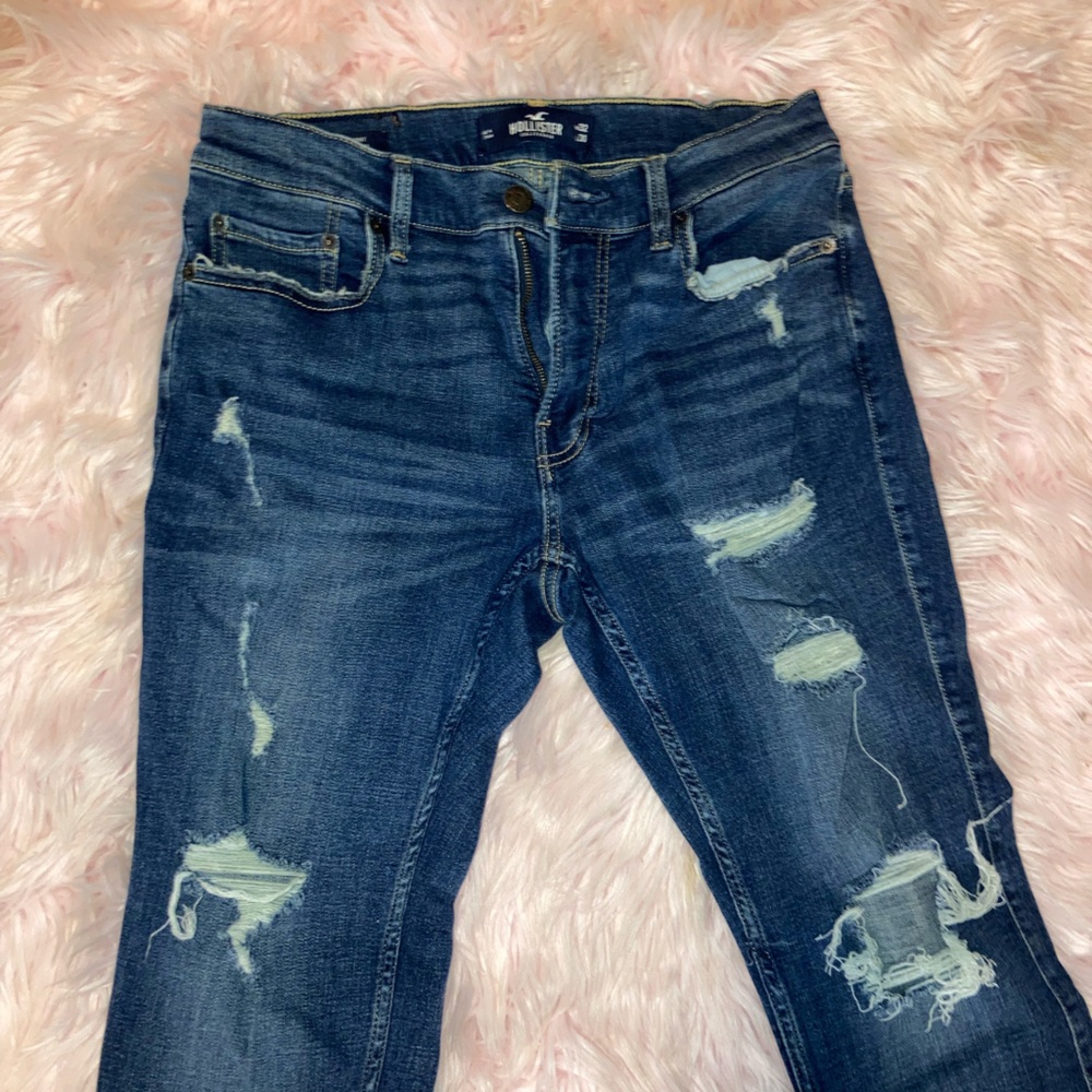Hollister super skinny advance stretch jeans size 32w x30l